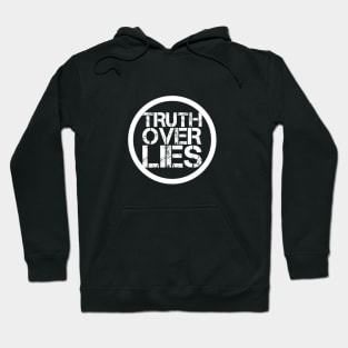 Truth Over Lies Christian Faith Design Hoodie